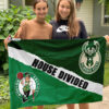 GARDEN FLAG MOCKUP 47 Boston Celtics x Milwaukee Bucks 110 1