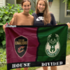 Cavaliers vs Bucks House Divided Flag