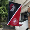 House Flag Mockup Atlanta Hawks x Portland Trail Blazers 1119