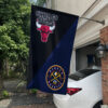 House Flag Mockup Chicago Bulls x Denver Nuggets 616