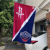 House Flag Mockup Houston Rockets x New Orleans Pelicans 2729