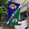 House Flag Mockup 1 Los Angeles Lakers x Boston Celtics 231