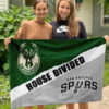 House Flag Mockup 3 NGANG Milwaukee Bucks x San Antonio Spurs 1030