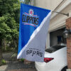 House Flag Mockup LA Clippers x San Antonio Spurs 2230
