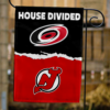 Carolina Hurricanes - New Jersey Devils House Divided Flag