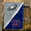 Eagles vs Giants House Divided Flag, NFL House Divided Flag
