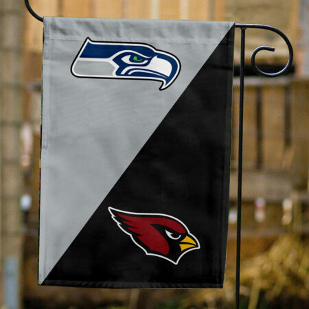 Seahawks vs Cardinals House Divided Flag, NFL House Divided Flag