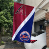 House Flag Mockup 1 Arizona Diamondbacks x New York Mets 118