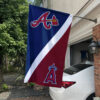House Flag Mockup 1 Atlanta Braves x Los Angeles Angels 213