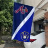 House Flag Mockup 1 Atlanta Braves x Milwaukee Brewers 216