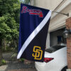 House Flag Mockup 1 Atlanta Braves x San Diego Padres 223