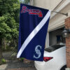 House Flag Mockup 1 Atlanta Braves x Seattle Mariners 225