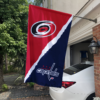 House Flag Mockup 1 Carolina Hurricanes Washington Capitals 18