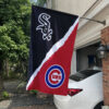 House Flag Mockup 1 Chicago White Sox x Chicago Cubs 65