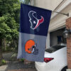 House Flag Mockup 1 Houston Texans x Cleveland Browns 720