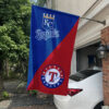 House Flag Mockup 1 Kansas City Royals x Texas Rangers 1228
