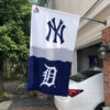 House Flag Mockup 1 New York Yankees x Detroit Tigers 1910