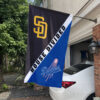 House Flag Mockup 1 San Diego Padres x Los Angeles Dodgers 2314