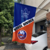 House Flag Mockup 1 Toronto Maple Leafs x New York Islanders 164 1