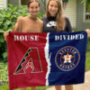 House Flag Mockup 3 NGANG Arizona Diamondbacks vs Houston Astros 111