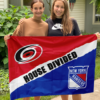 House Flag Mockup 3 NGANG Carolina Hurricanes vs New York Rangers 15