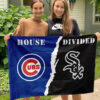 House Flag Mockup 3 NGANG Chicago Cubs vs Chicago White Sox 56