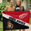 House Flag Mockup 3 NGANG Detroit Red Wings vs Ottawa Senators 1114