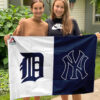 House Flag Mockup 3 NGANG Detroit Tigers vs New York Yankees 1019