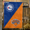 76ers vs Knicks House Divided Flag