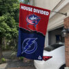 House Flag Mockup 1 Columbus Blue Jackets Tampa Bay Lightning 215