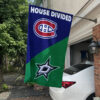 House Flag Mockup 1 Montreal Canadiens vs Dallas Stars 1320