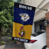 Predators vs Senators House Divided Flag, NHL House Divided Flag