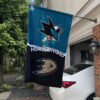 House Flag Mockup 1 San Jose Sharks vs Anaheim Ducks 2925