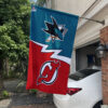 House Flag Mockup 1 San Jose Sharks vs New Jersey Devils 293
