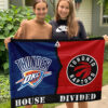 House Flag Mockup 3 NGANG Oklahoma City Thunder vs Toronto Raptors 185