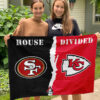House Flag Mockup 3 NGANG San Francisco 49ers x Kansas City Chiefs