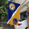 House Flag Mockup Indiana Pacers x Golden State Warriors 921