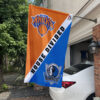 House Flag Mockup New York Knicks x Dallas Mavericks 326