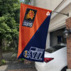 House Flag Mockup Utah Jazz x Phoenix Suns 2024