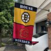 Bruins vs Flames House Divided Flag, NHL House Divided Flag