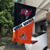Buccaneers vs Browns House Divided Flag, NFL House Divided Flag, NFL House Divided Flag