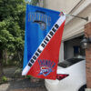 Magic vs Thunder House Divided Flag, NBA House Divided Flag