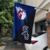 Guardians vs White Sox House Divided Flag, MLB House Divided Flag, MLB House Divided Flag