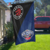 Raptors vs Pelicans House Divided Flag, NBA House Divided Flag