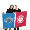 Magic vs Rockets House Divided Flag, NBA House Divided Flag