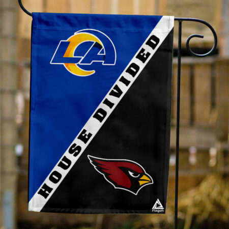 Rams vs Cardinals House Divided Flag, NFL House Divided Flag