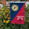 GARDEN FLAG MOCKUP 72 Indiana Pacers x Chicago Bulls 96