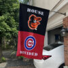 House Flag Mockup 1 Baltimore Orioles x Chicago Cubs 35