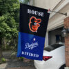 House Flag Mockup 1 Baltimore Orioles x Los Angeles Dodgers 314