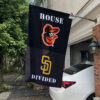 House Flag Mockup 1 Baltimore Orioles x San Diego Padres 323
